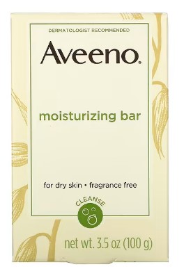 Aveeno, 潤膚燕麥保濕潔面皂