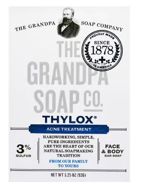 The Grandpa Soap Co, Thylox痘痘緩解面部和身體皂