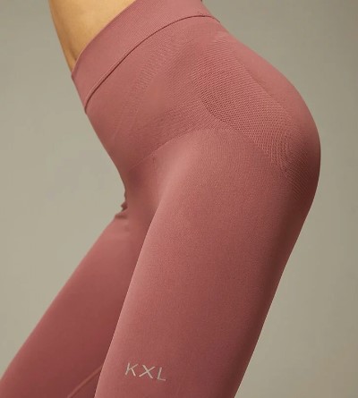 KXL-絲絨粉壓力褲